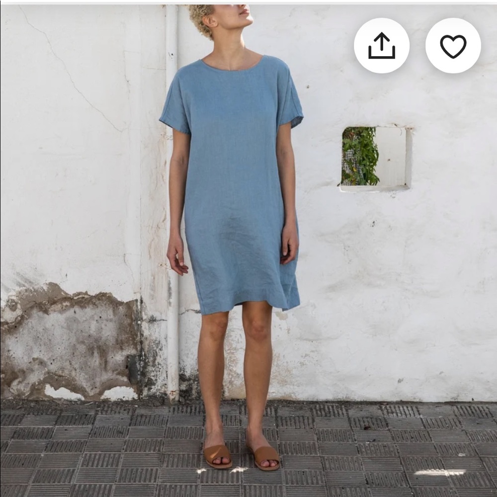 NotPerfectLinen redwood Cofete tunic/dress
